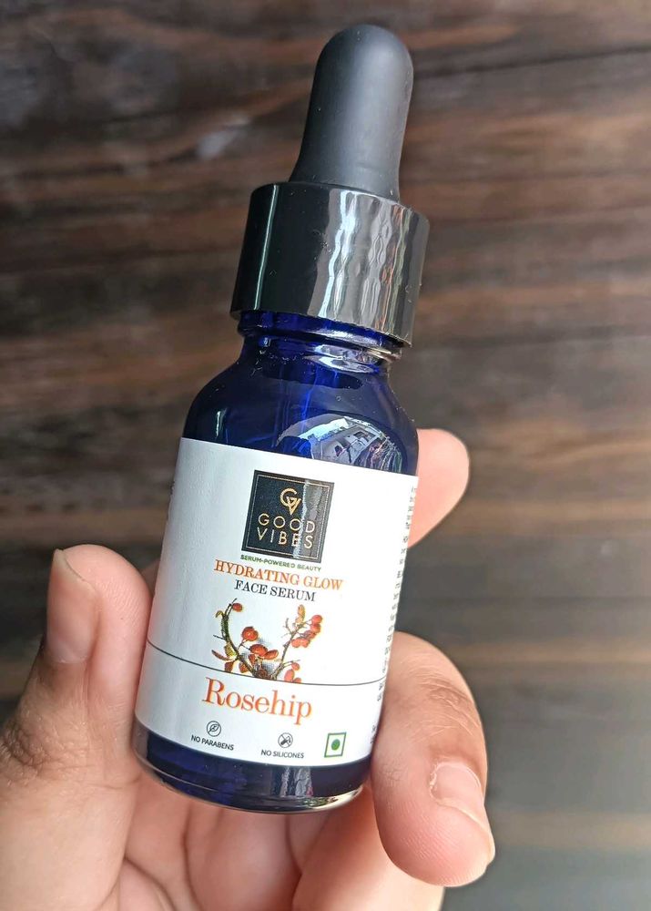 Good Vibes Hydrating Glow Rosehip Face Serum 💙