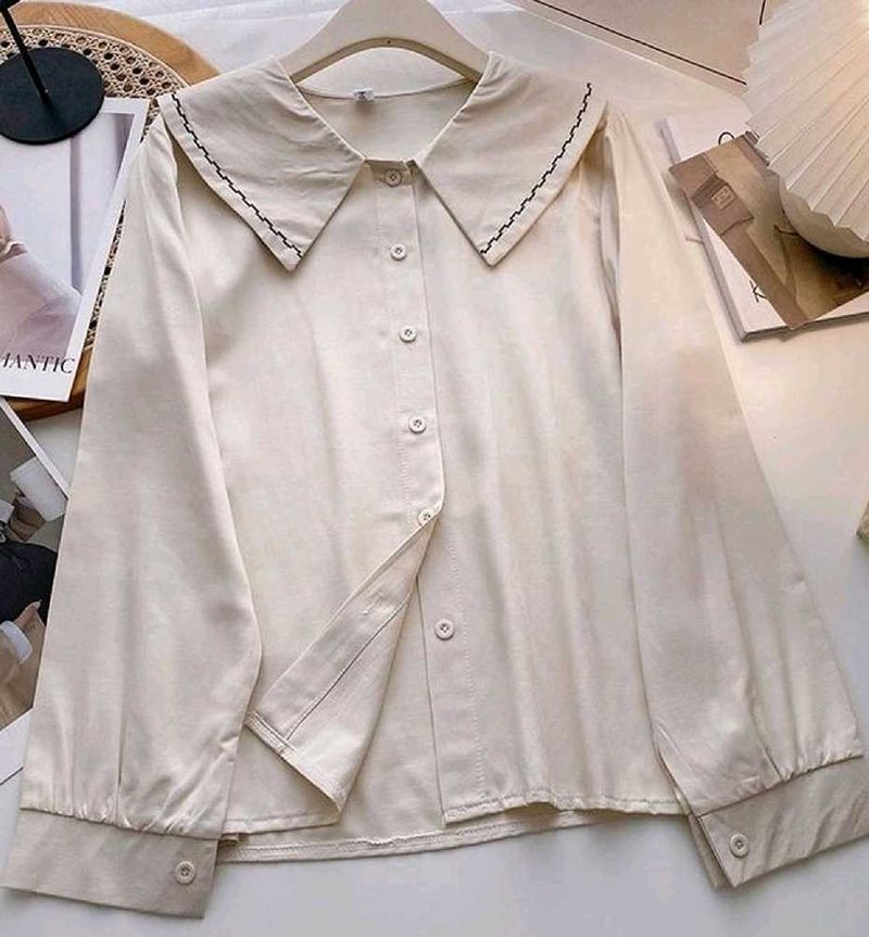 Korean Collared Formal Top