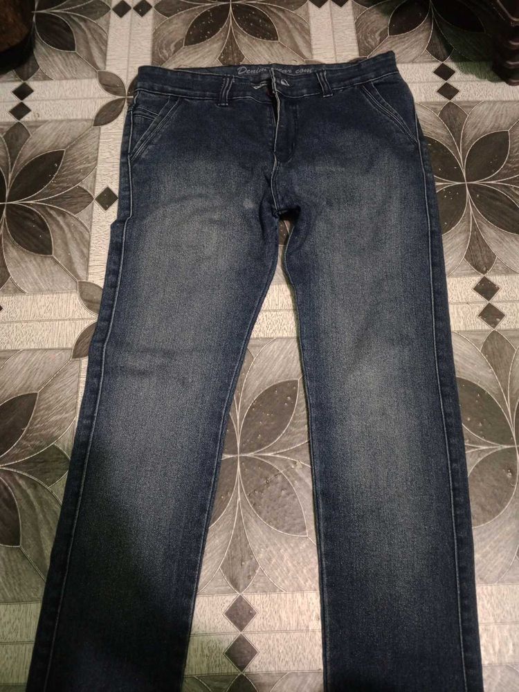 Dark Wash Denim Jeans