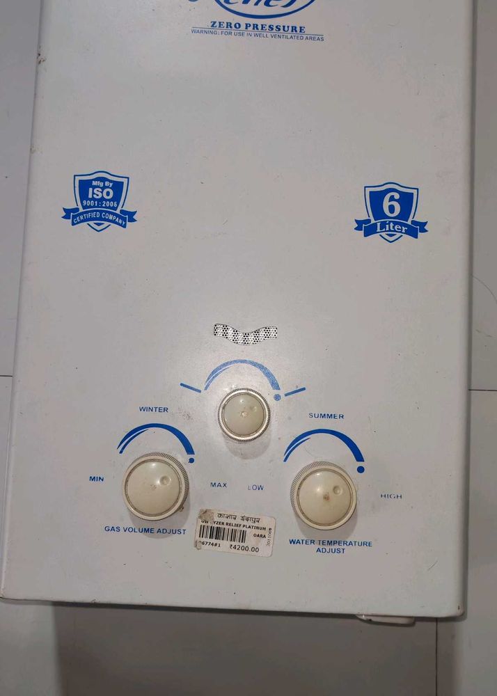 Gass gyzzer. water Heater