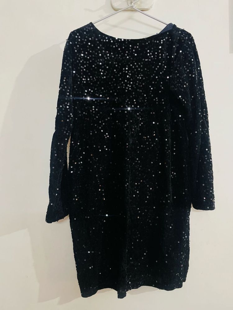Partywear Black Dress