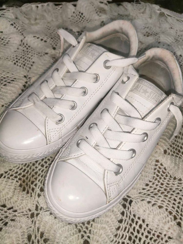 White Converse Sneakers