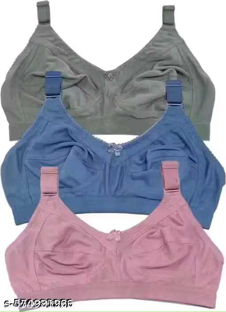 3 Pack Comfort Bras