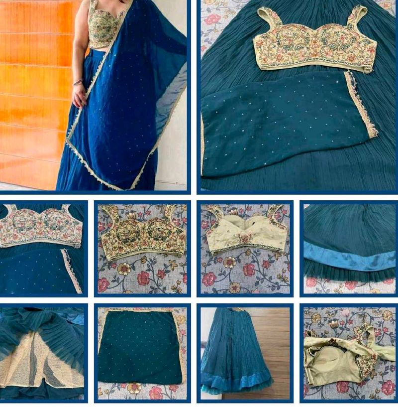 🔥 Blue Lahehga Spot Offer Only Today🔥