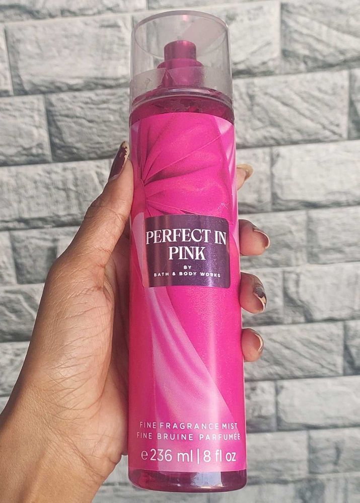 Perfect In Pink Bath &amp; Body Works Mist