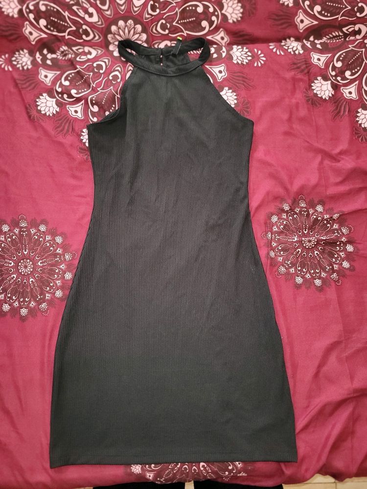 Elegant Black Bodycon Dress by Tokyo Talkies