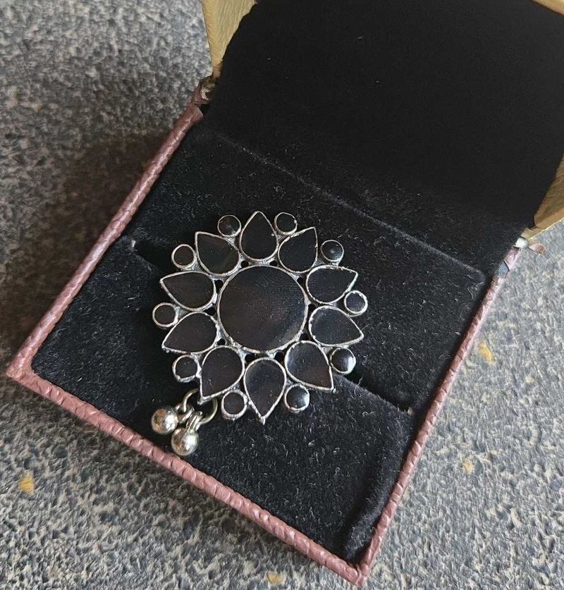 Black Ring With Latkan