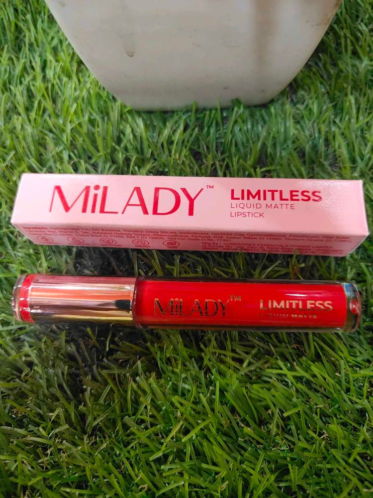Milady Limitless Liquid Matte Lipstick - Red