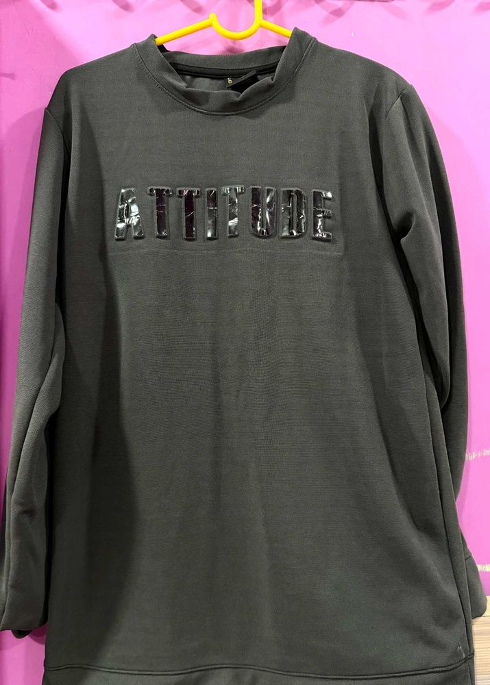 Attitude Graphic Sweatshirt
