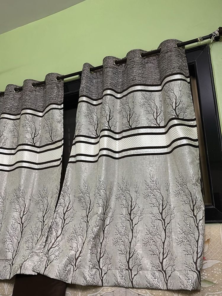Window Curtains Set of 3