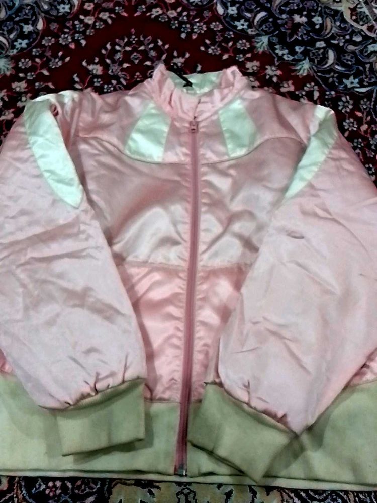 Pink Bomber Jacket
