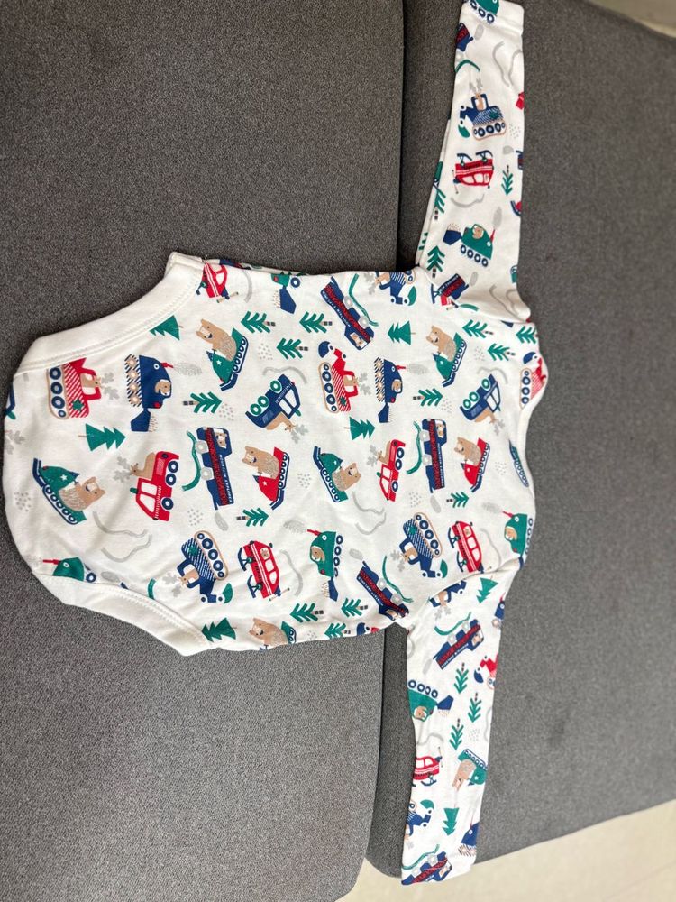 Cute Car Print Onesie
