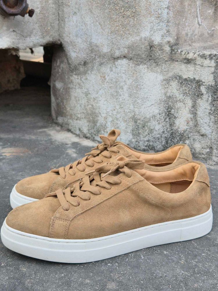 M&amp;S Autograph Suede Lace-Up Sneakers