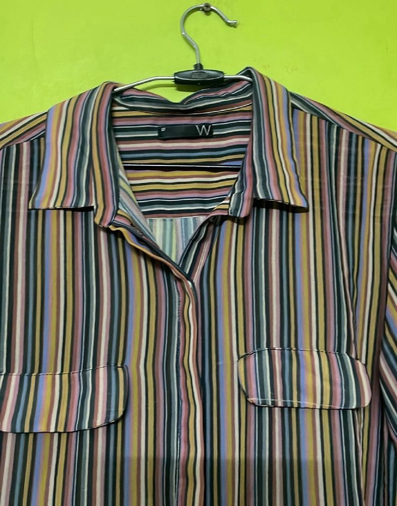 Striped Shirt For Women W Brand