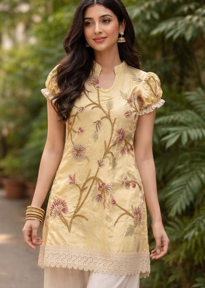 Elegant Embroidered Kurta