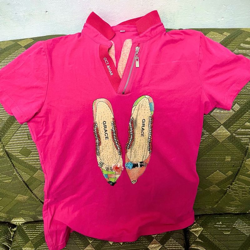 Pink Tee