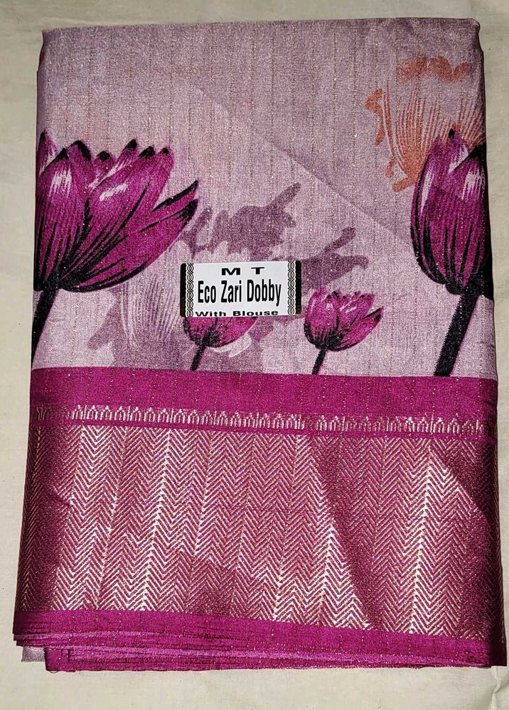 Floral Print Saree