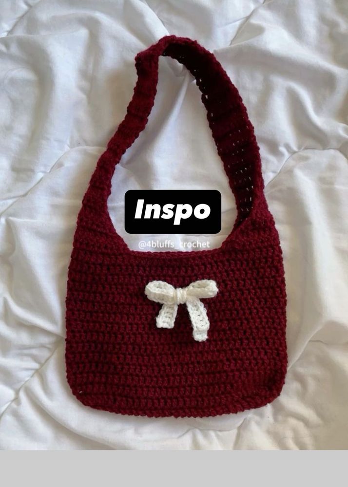 Crochet shoulder Bag
