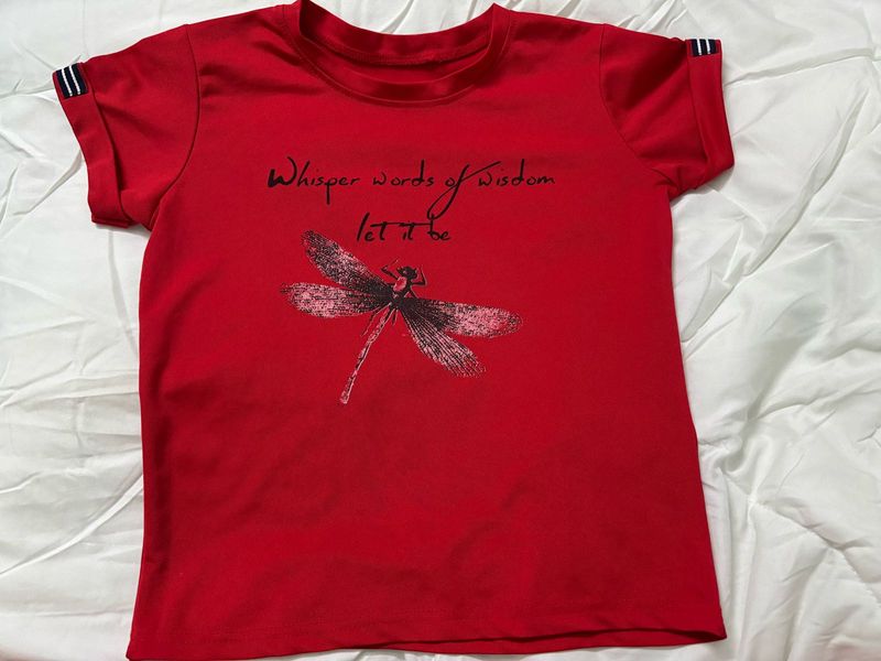 Red Graphic Tee