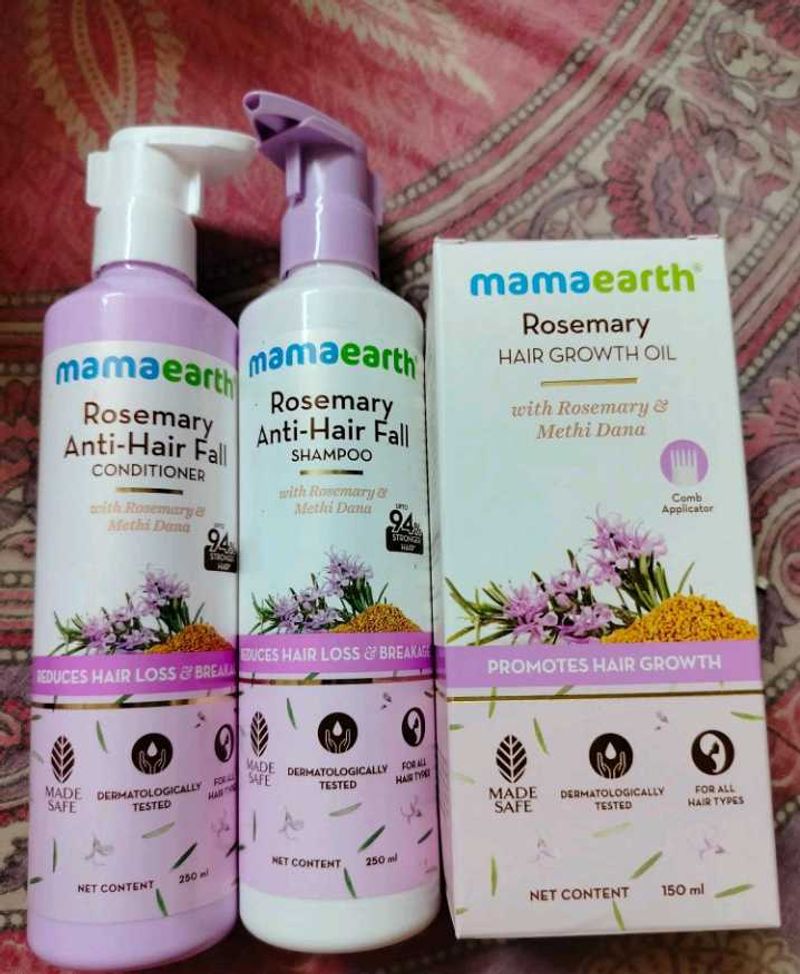 Mamaearth Rosemary Hair Set