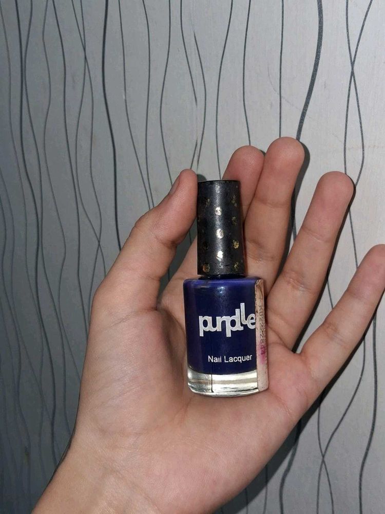 Purple Nail Lacquer