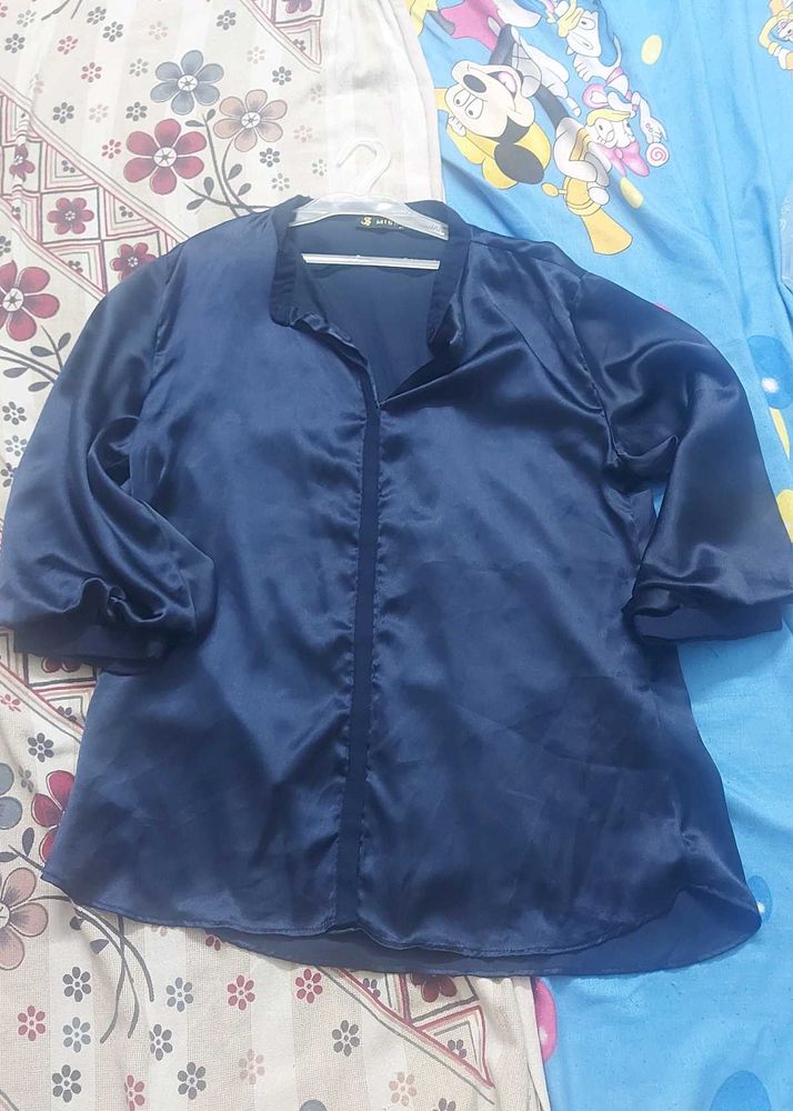 Blue Satin Perfection Awaits
