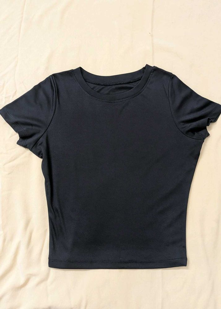 Black Fitted T-Shirt