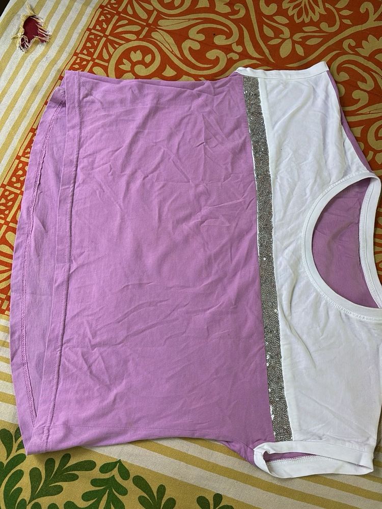 Color Block Tank Top