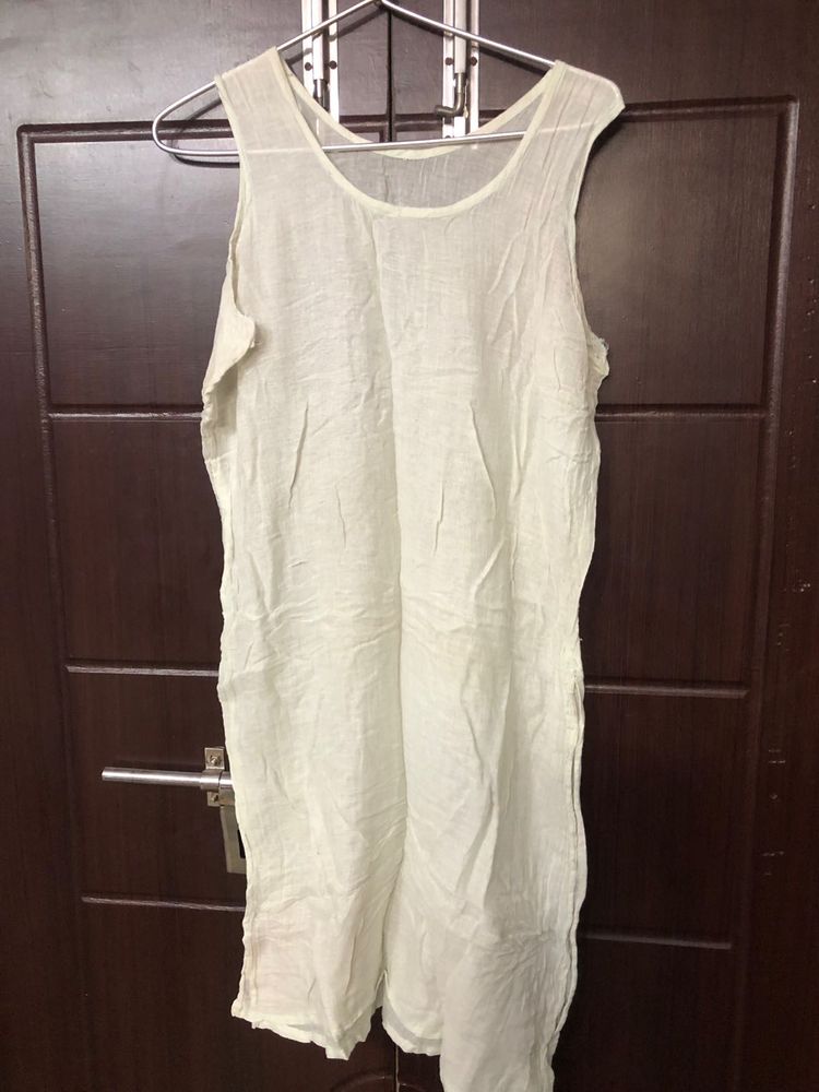 Sea Green Lucknowi Kurti