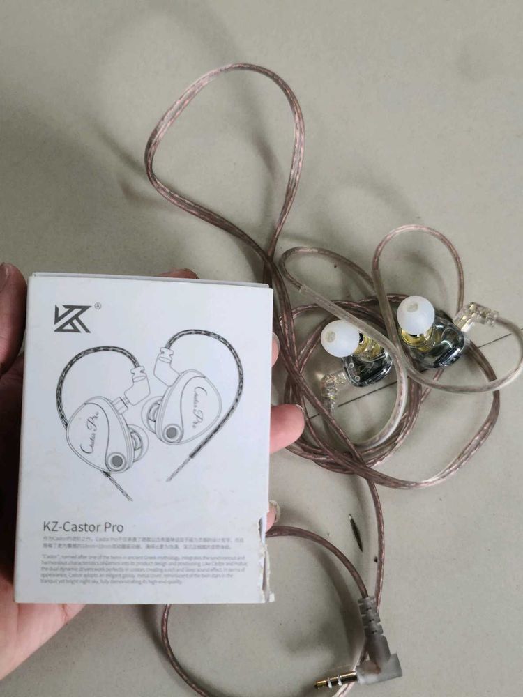 KZ Castor Pro Dual Dynamic Driver IEM + DAC
