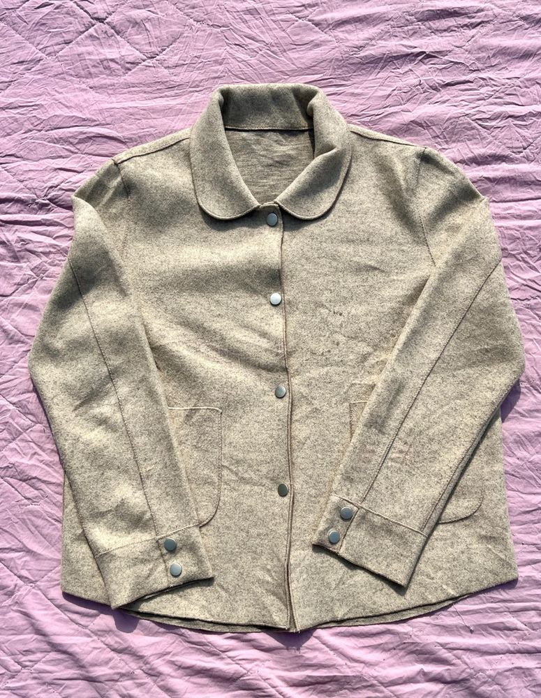 Vintage Inspired Beige Jacket