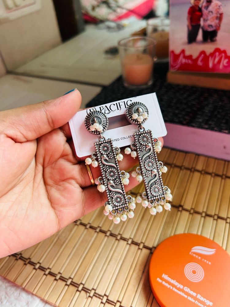 German Silver Earrings