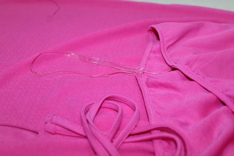 Pink One Shoulder Bodycon Mini Dress