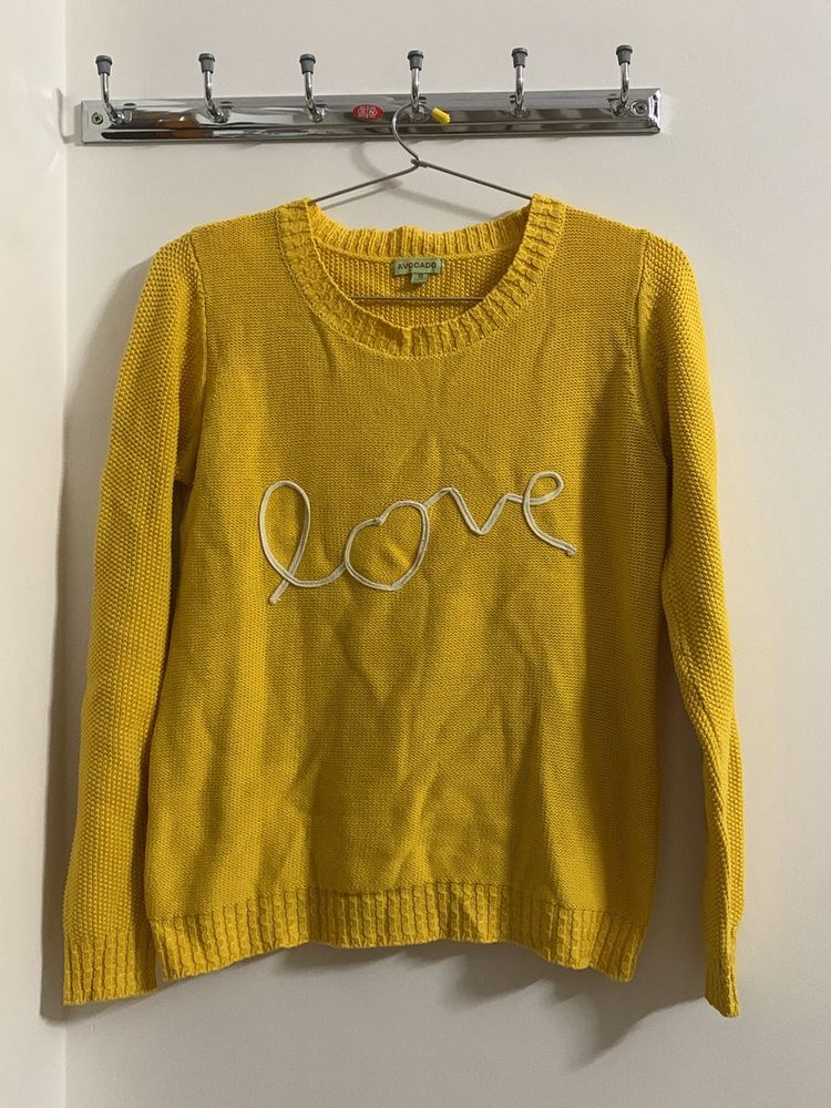 Yellow Sweater.