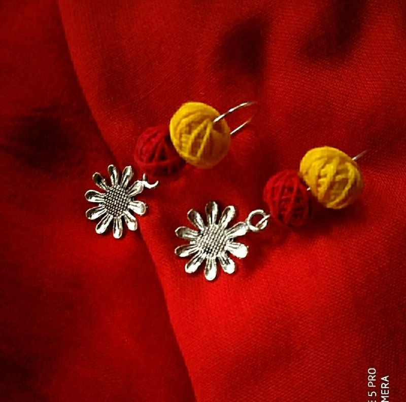 Oxidised Earrings