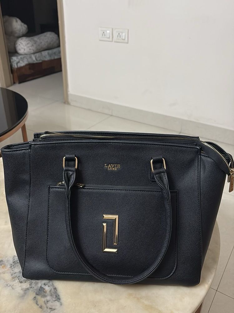 Lavie Luxe Black Handbag
