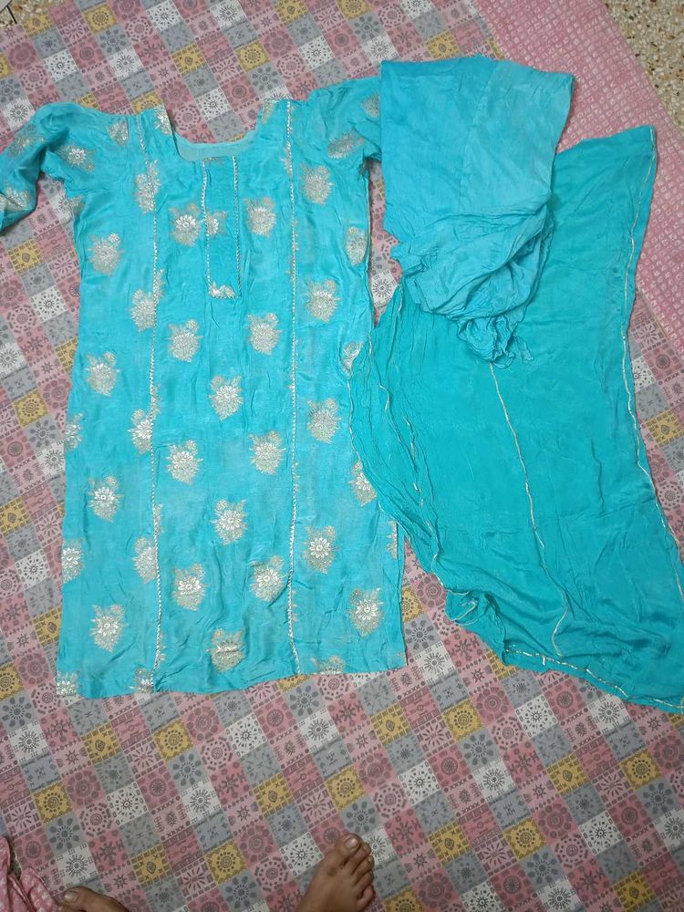 Banarasi Silk Suit Set