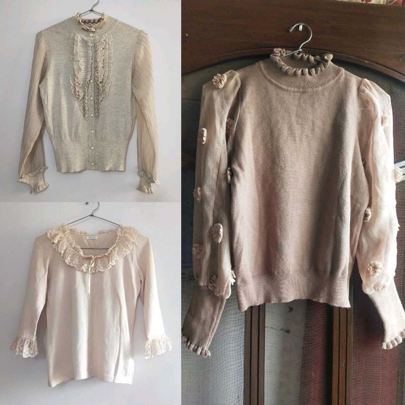 Korean wool top Bundle