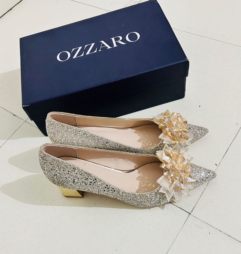 OZZARO  Glitter Party  Block Heels