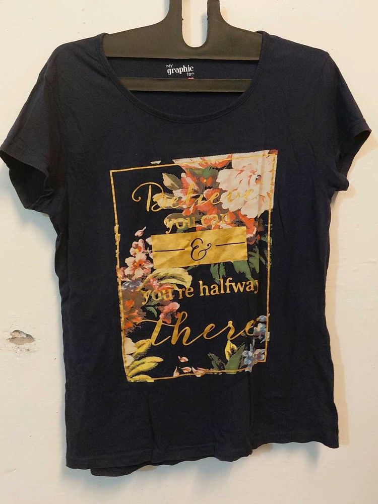 Floral Graphic Tee