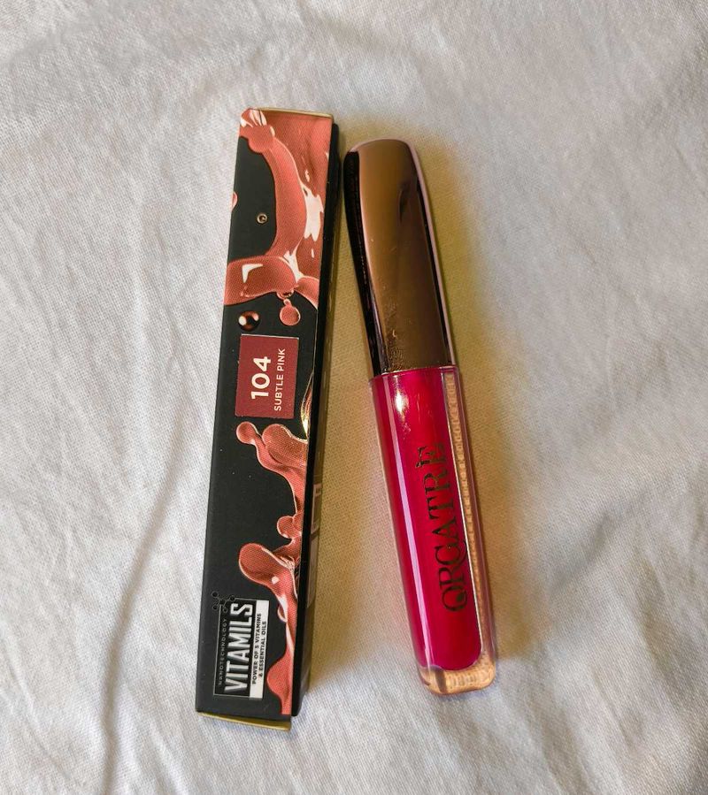 Brand New Orgatre Pink Liquid Lipstick