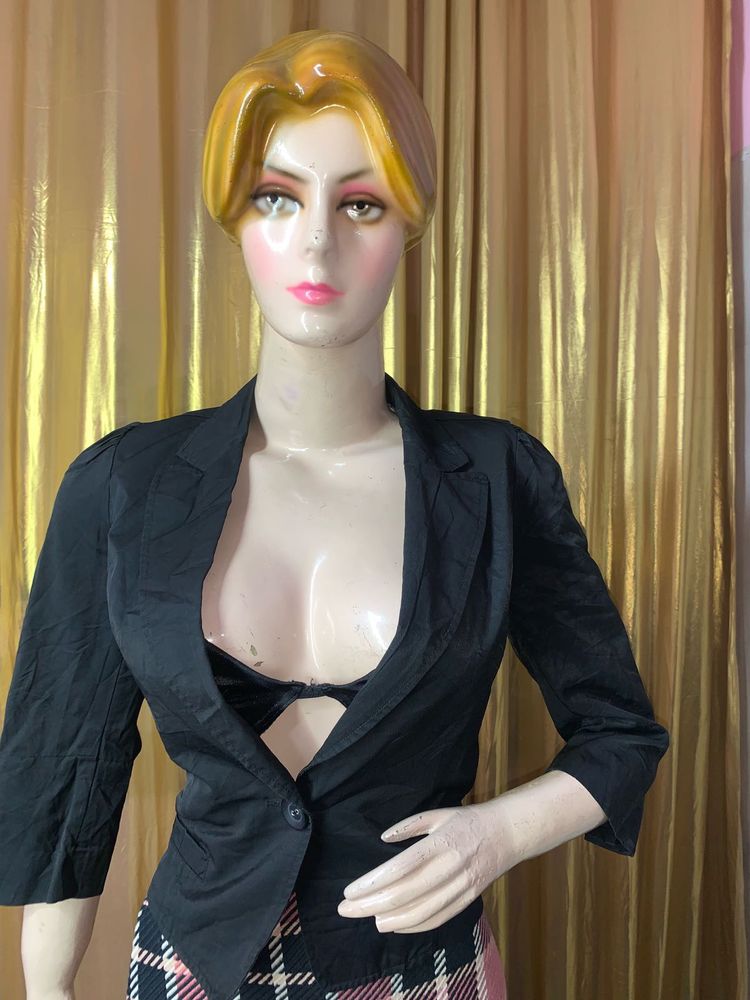 Black Blazer - Stylish &amp; Chic (2dec7)