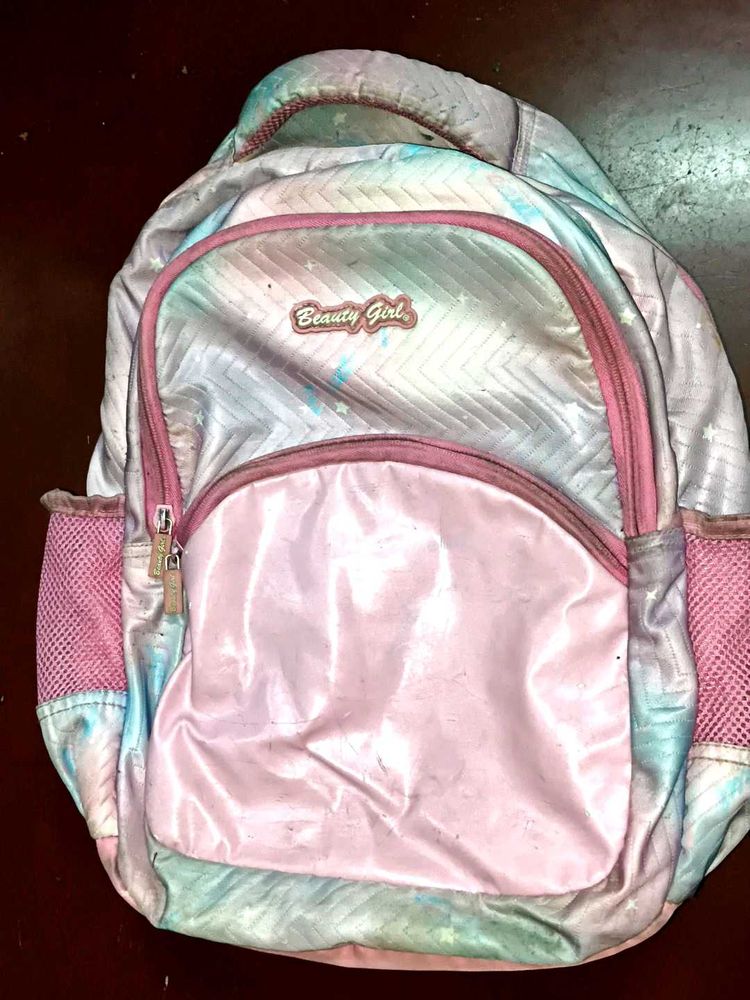 Beauty Girl Backpack(school bag)