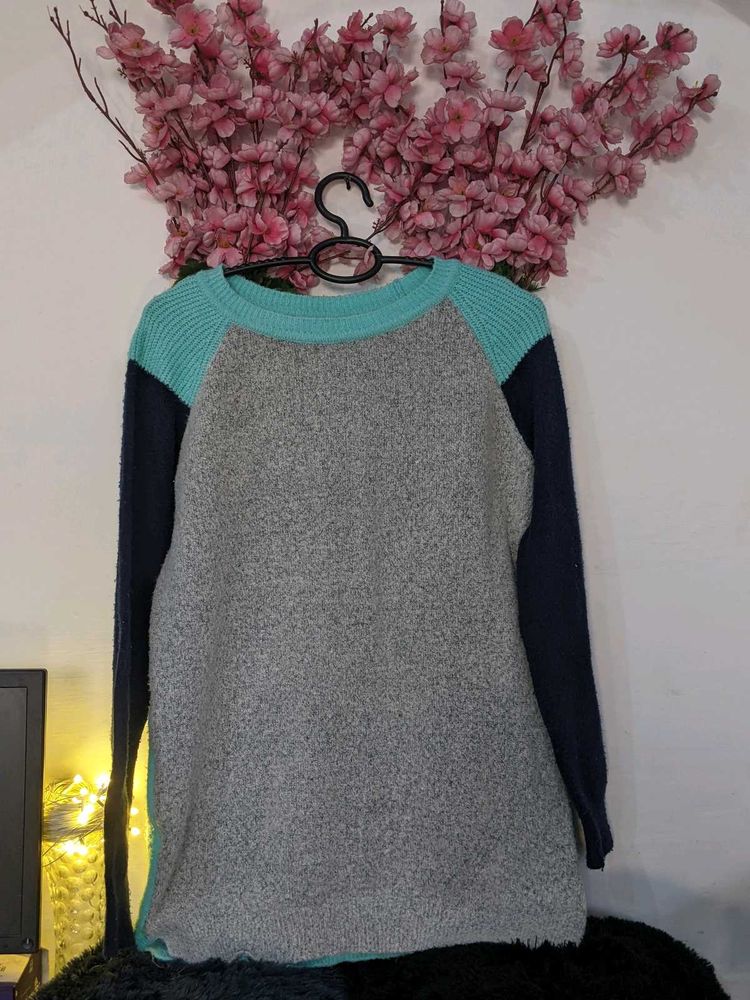 Multi Color Korean Style Sweater