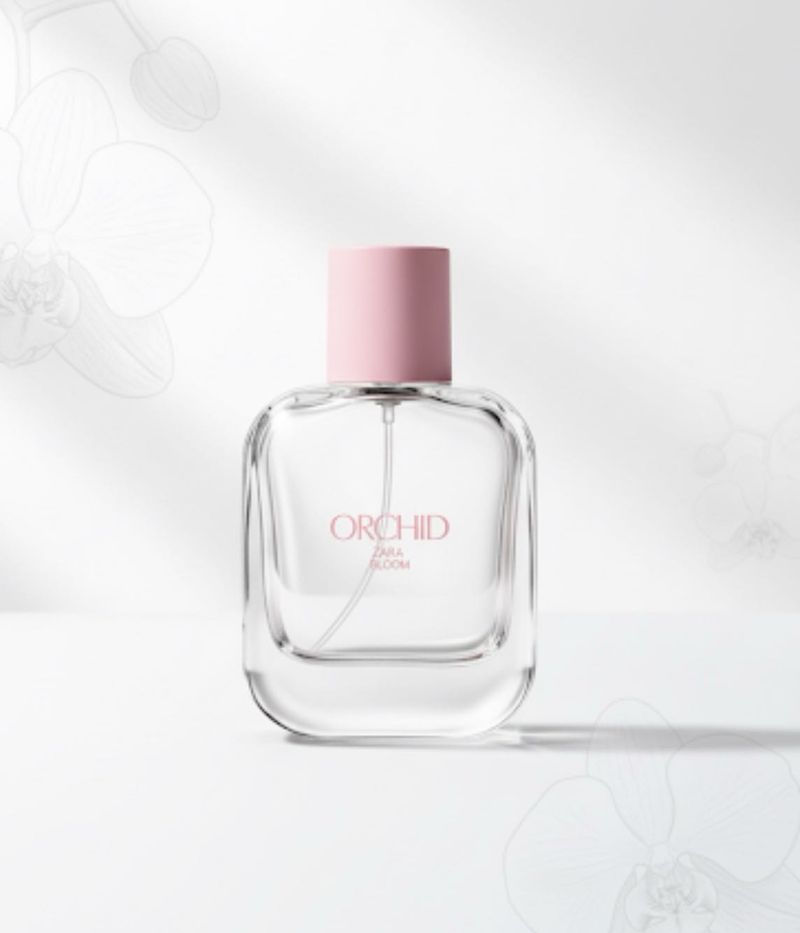Empty Zara Perfume Bottle