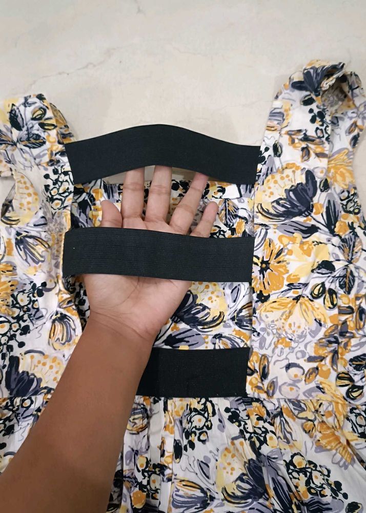 Mini Dress With Cutout Back