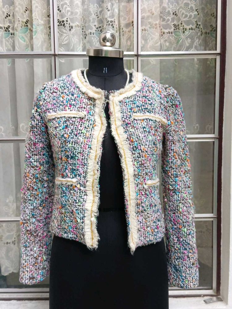 Confetti Tweed Coat