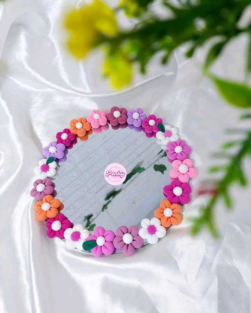 Floral Power Mirror