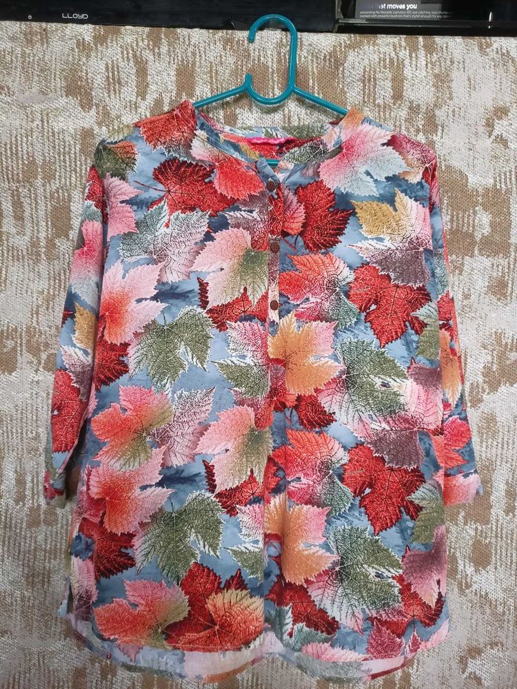 Floral Print Top