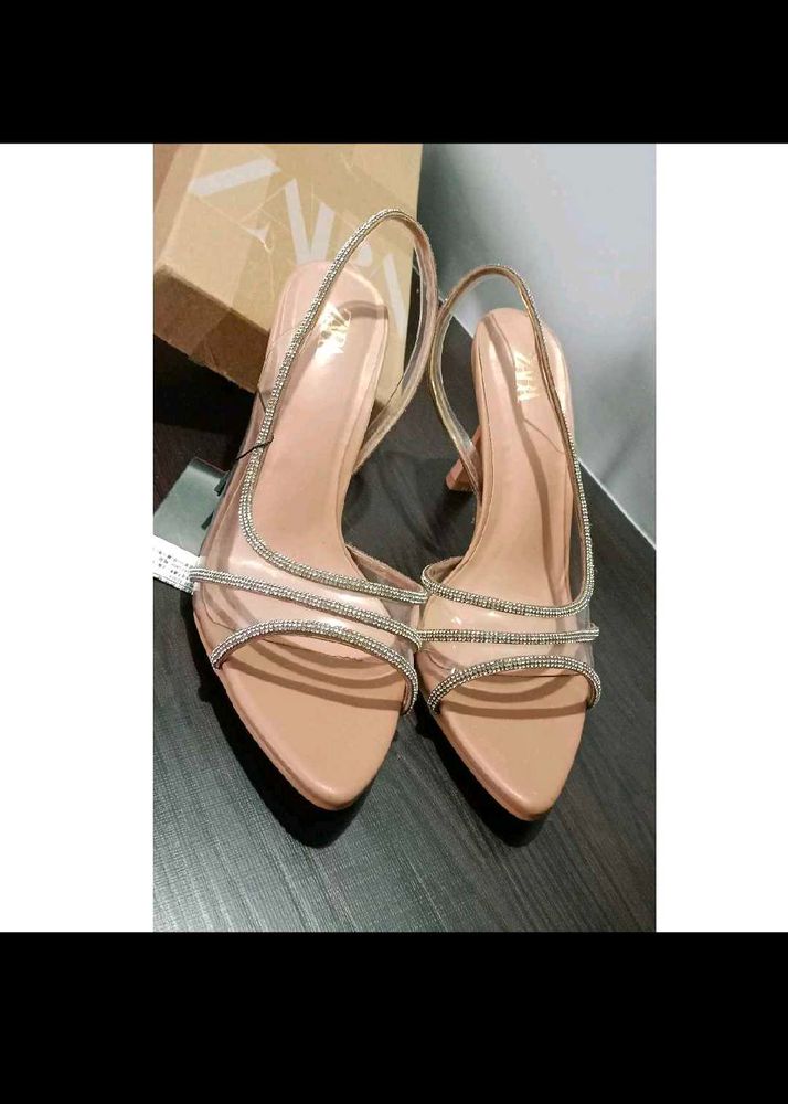 Zara Embellished Heels